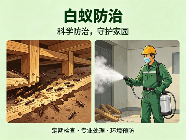 白蚁防治技术 木结构白蚁处理方法 白蚁防治技术 木结构白蚁处理方法